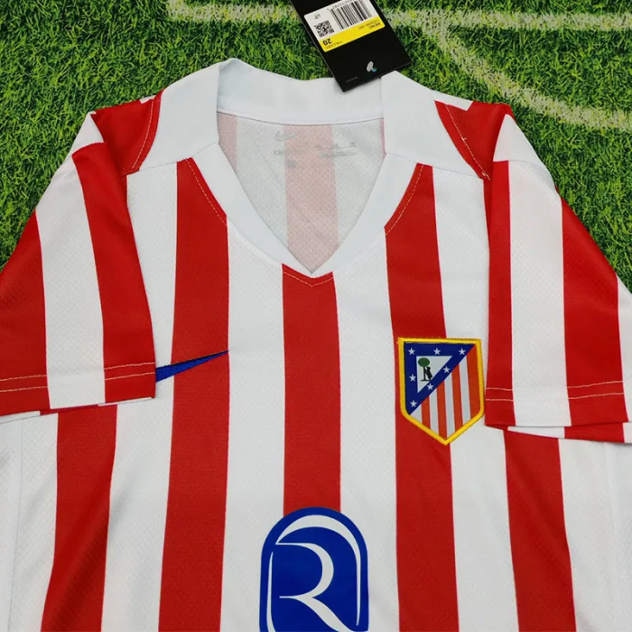 25-26 Atlético Madrid Home Kids Soccer Jersey