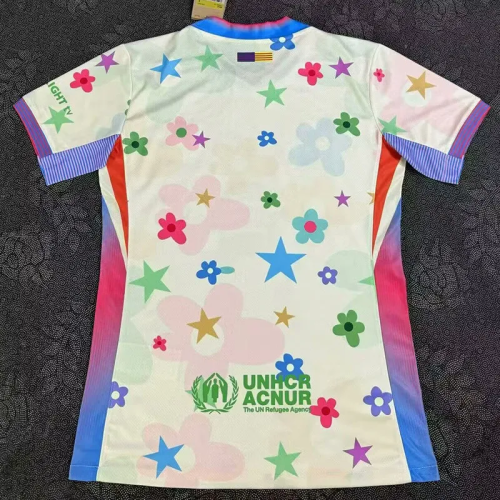 25-26 Barcelona Khaki Green Special Edition Fans Training Shirts