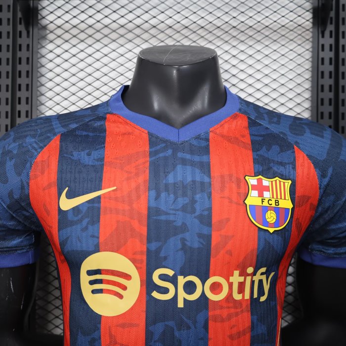 25-26 Barcelona Special Edition Player Version Soccer Jersey
