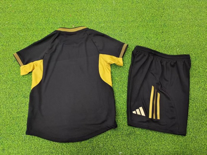 25-26 Algeria Black Special Edition Kids Player Version Soccer Jersey