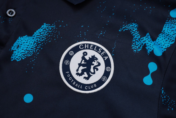 24-25 Chelsea High Quality Polo Tracksuit