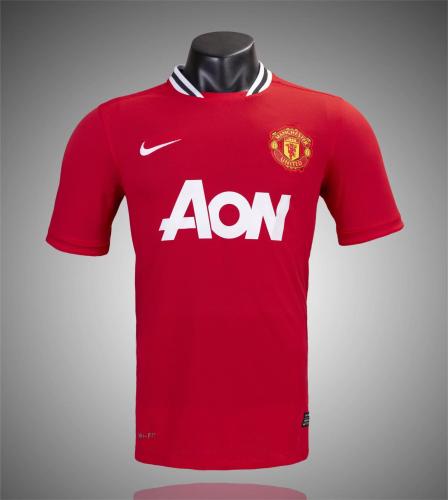 2011-2012 Manchester United Home Retro Soccer Jersey