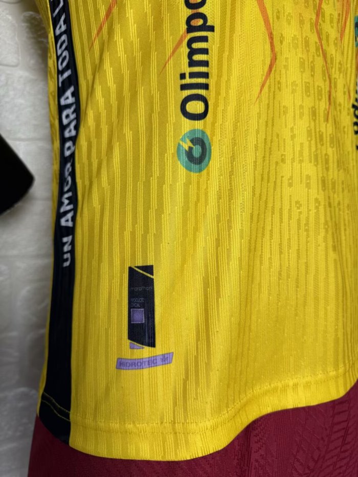 2025 Barcelona Yellow Special Edition Player Version Training Shirts