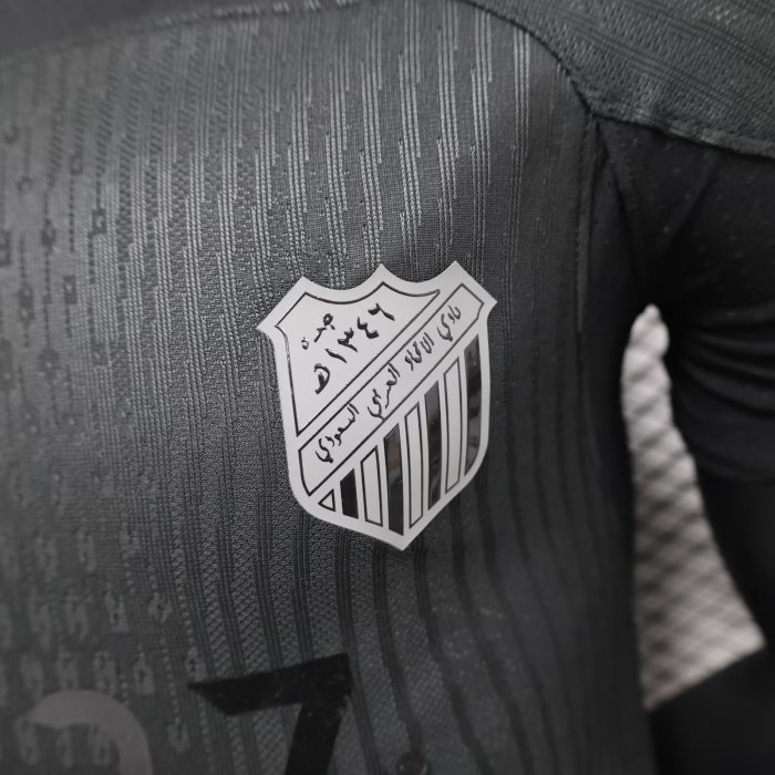 2025 Ittihad Black Special Edition Player Version Soccer Jersey