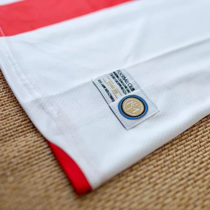 2007-2008 Inter Milan 100th Anniversary White Retro Soccer Jersey