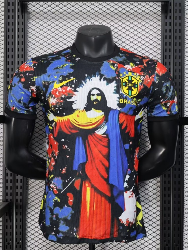 25-26 Brazil Red Special Edition Player Version Soccer Jersey