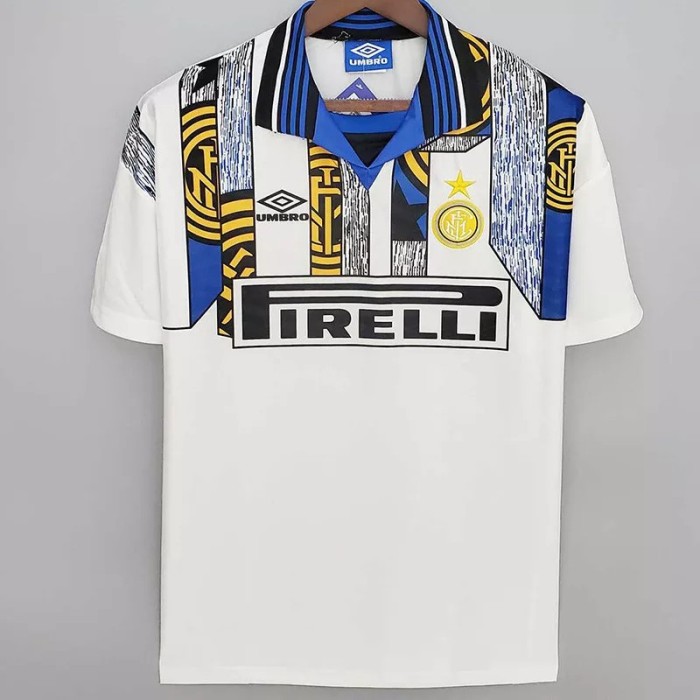 1995-1996 Inter Milan Away Retro Soccer Jersey