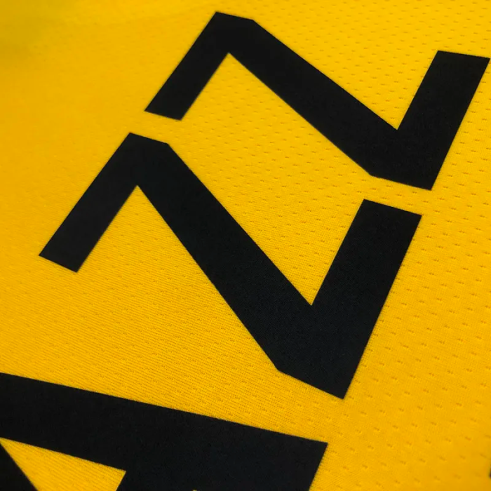 22-23 JAZZ MITCHELL #45 Yellow Top Quality Hot Pressing NBA Jersey