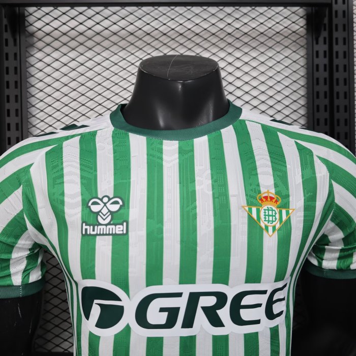 2025 Real Betis UECL Finals Player Version Soccer Jersey