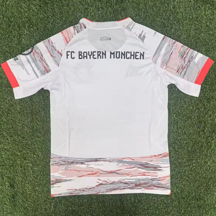 25-26 Bayern Away Muller #25 Print Picture Number Fans Soccer Jersey