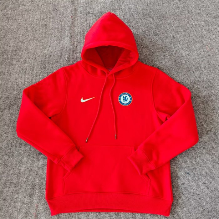2024 Chelsea Red Fleece Hoodie