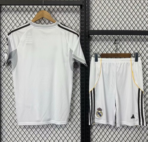 25-26 Real Madrid Home Kids Soccer Jersey