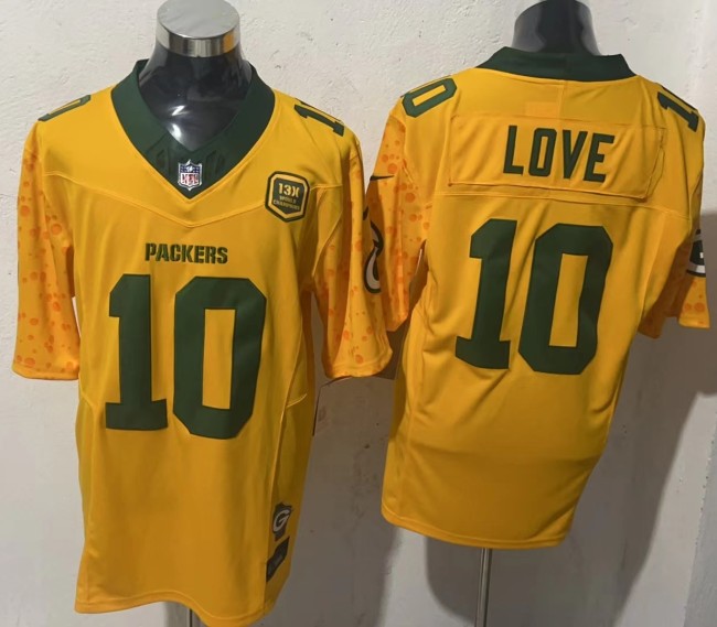 2024 NFL Green Bay Packers New Pattern Jersey