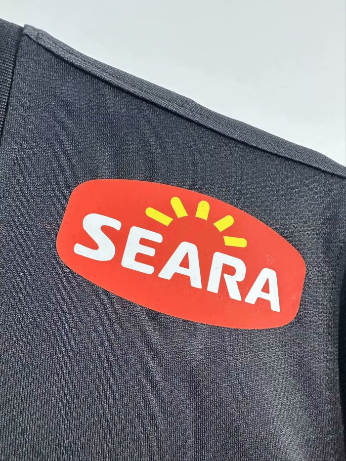 2012-2013 Santos FC Black Retro Soccer Jersey