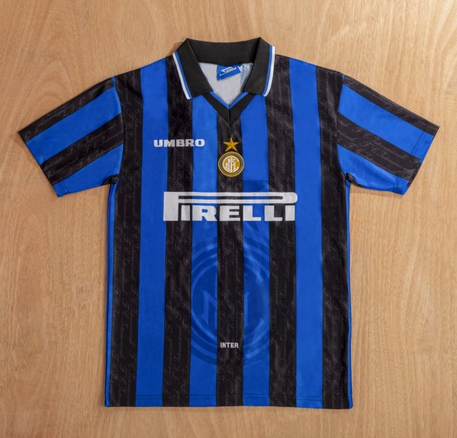 1997-1998 Inter Milan Home Retro Soccer Jersey