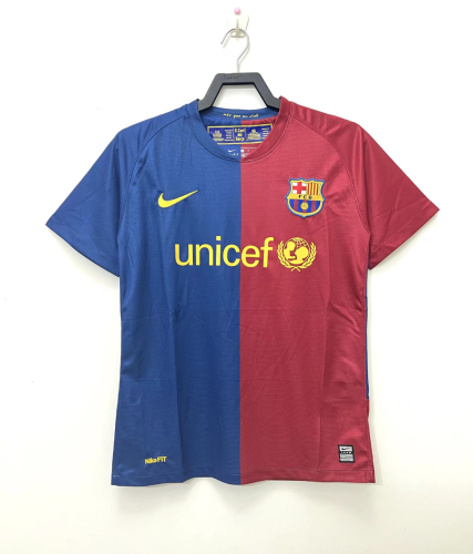 2008-2009 Barcelona Home Retro Soccer Jersey