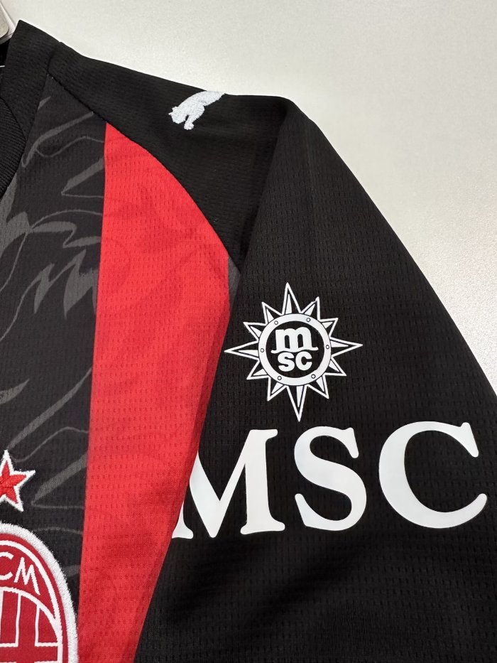 25-26 AC Milan Home Fans Soccer Jersey