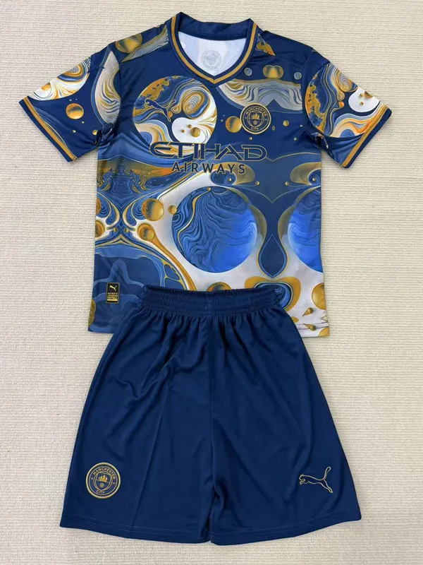 25-26 Manchester City Blue Concept Edition Adult Suit