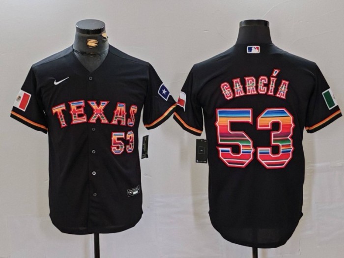 2024 MLB Texas Rangers New Pattern Jersey