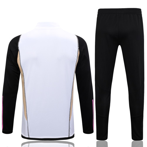 23-24 Real Madrid High Quality Half Pull Tracksuit