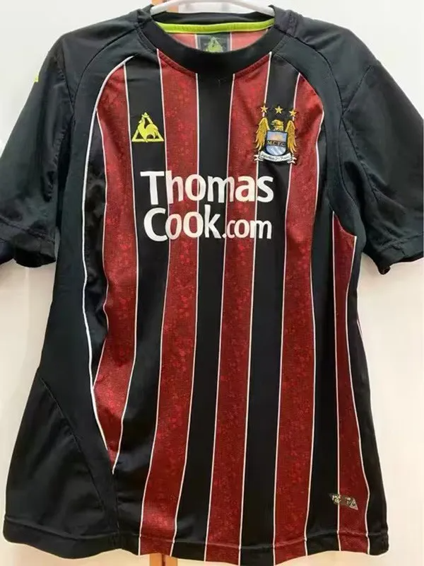 2008-2009 Manchester City Away Retro Soccer Jersey