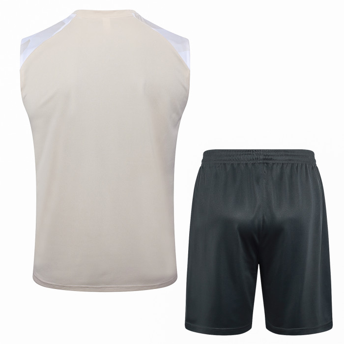 24-25 Manchester City High quality Tank Top And Shorts Suit