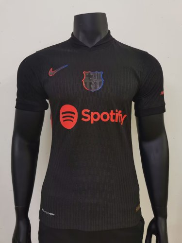 24-25 Barcelona Away Player Version Soccer Jersey