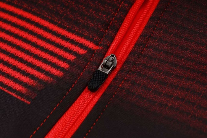 24-25 AC Milan High Quality Half Pull Tracksuit