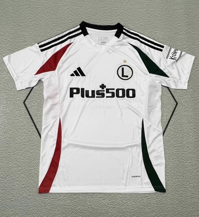 24-25 Legia Warszawa Home Fans Soccer Jersey