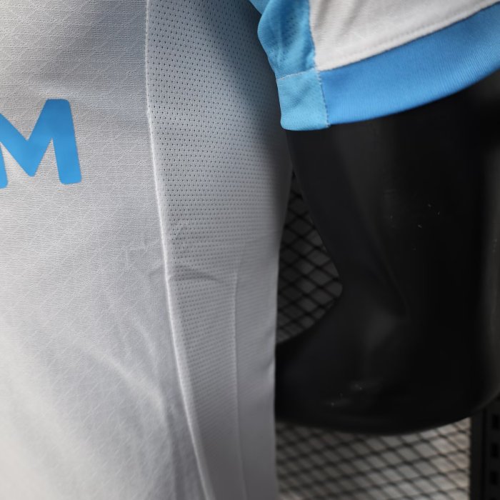 25-26 Marseille Home Player Version Soccer Jersey