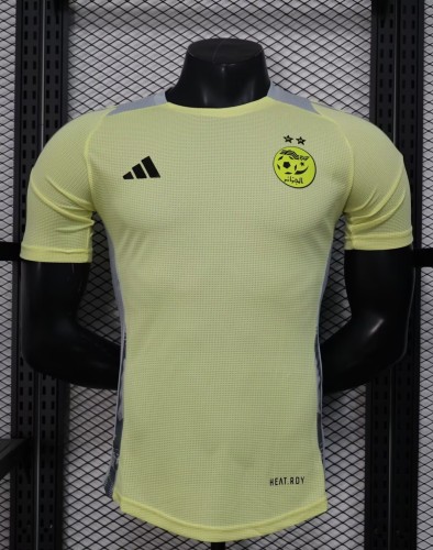 25-26 Algeria Yellow Player Version Training shirts (黄标)