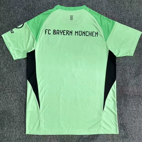 25-26 Bayern Green Goalkeeper Fans Soccer Jersey