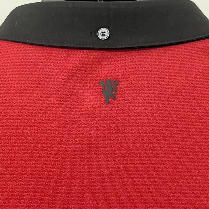 2013-2014 Manchester United Home Retro Long Soccer Jersey