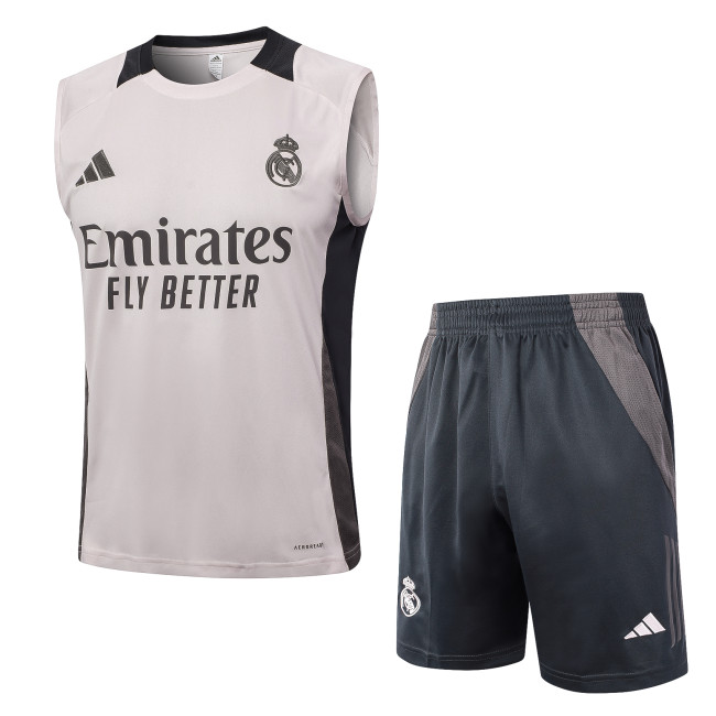 24-25 Real Madrid High Quality Tank Top And Shorts Suit