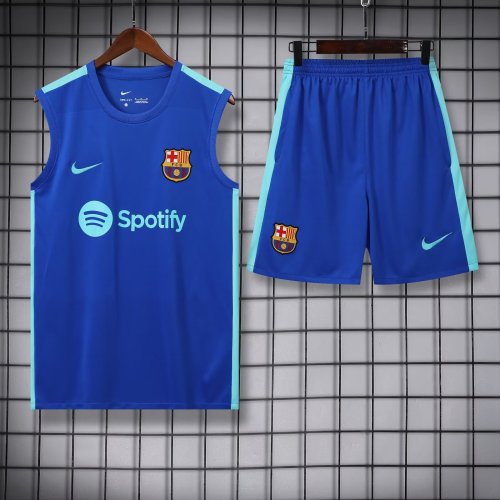 23-24 Barcelona High quality Tank Top And Shorts Suit