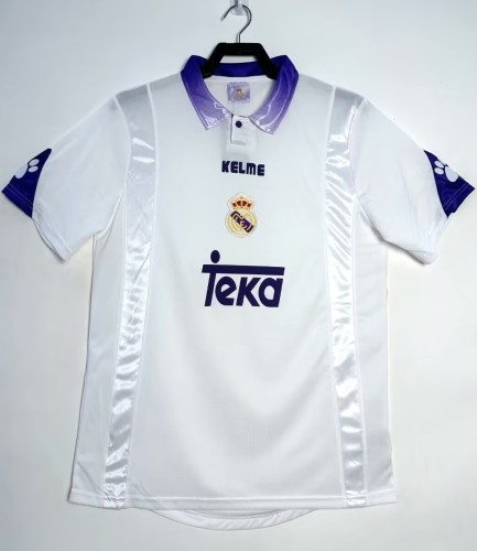 1997-1998 Real Madrid Home Retro Soccer Jersey