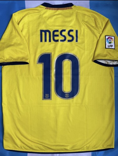 2008-2010 Barcelona Away Retro Soccer Jersey