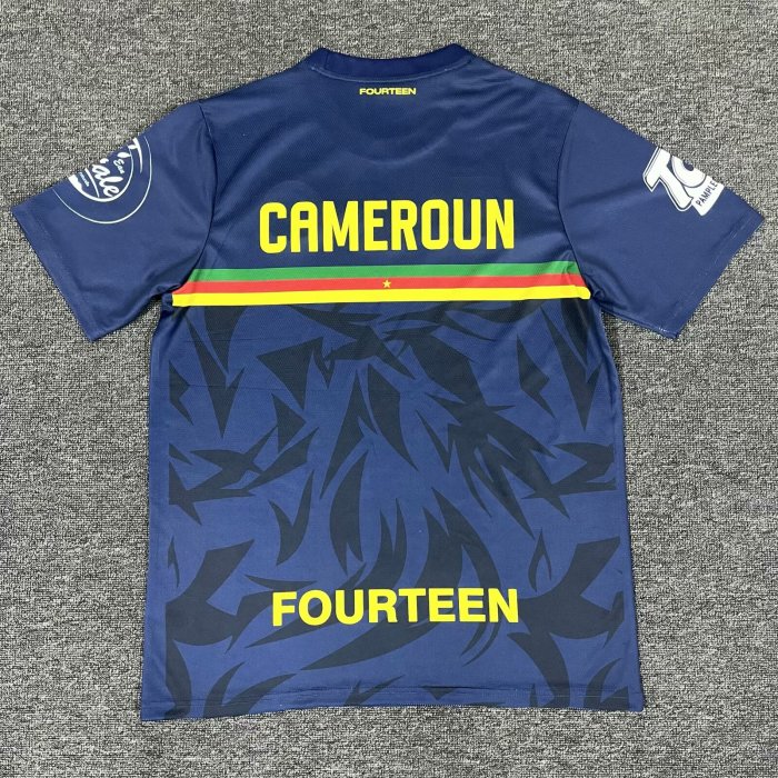 25-26 Cameroon Royal Blue Training shirts