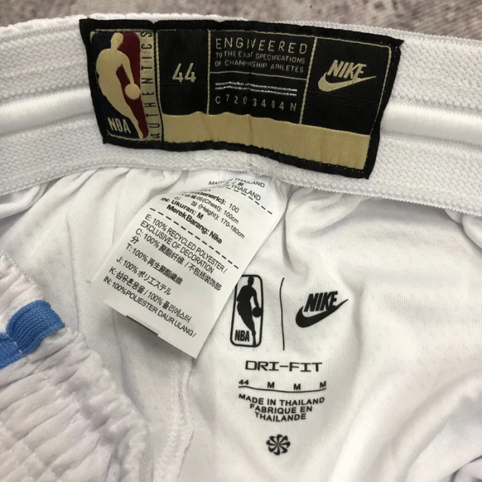 22-23 LAKERS White Edition Top Quality NBA Pants