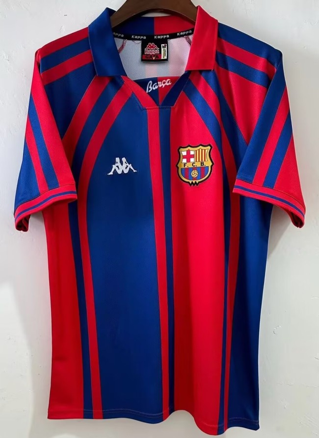 1998 Barcelona Home Retro Soccer Jersey