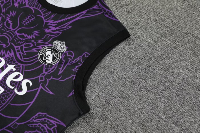 24-25 Real Madrid High quality Tank Top And Shorts Suit