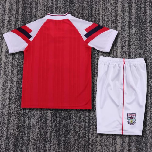 1992-1994 Arsenal Home Retro Kids Soccer Jersey