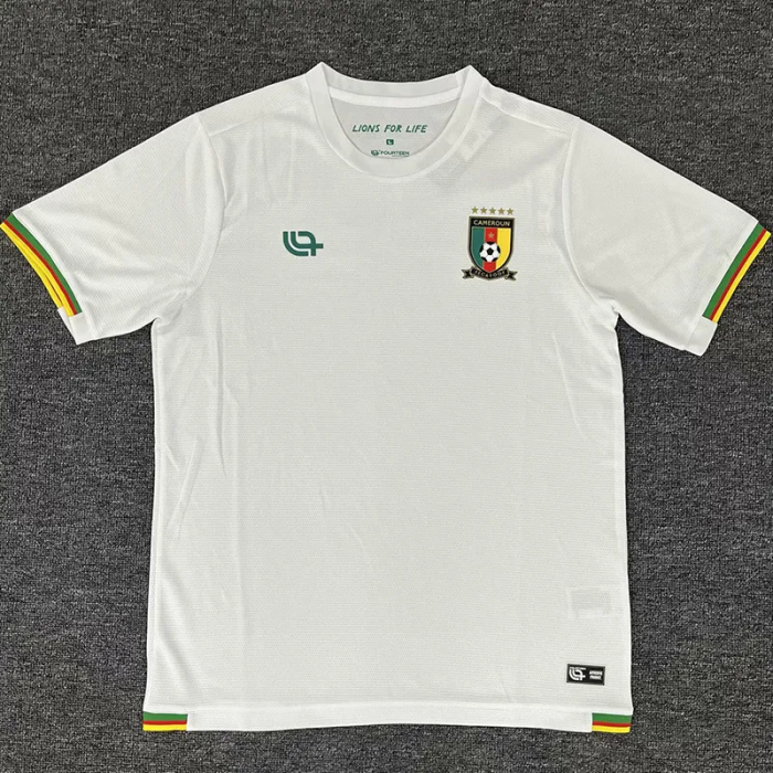 25-26 Cameroon White Training shirts