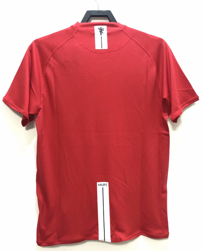 RONALDO 7 #2007-2008 Manchester United Home UCL Edition Retro Soccer Jersey (欧冠决赛版)