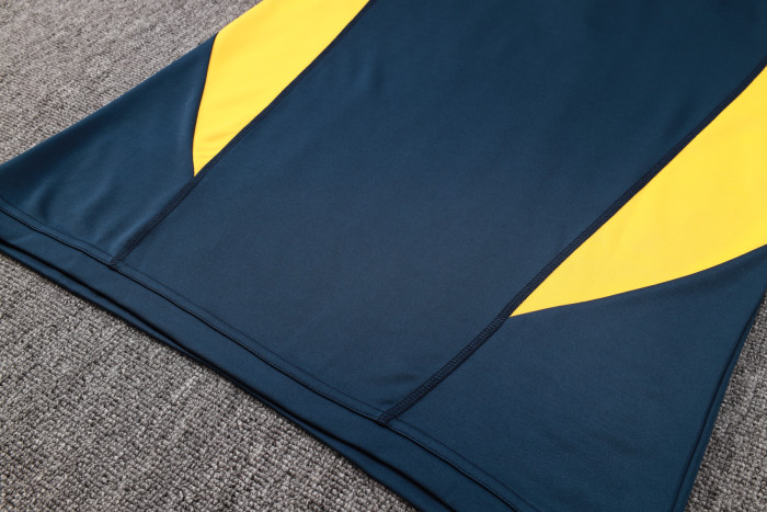 23-24 Real Madrid High Quality Half Pull Tracksuit