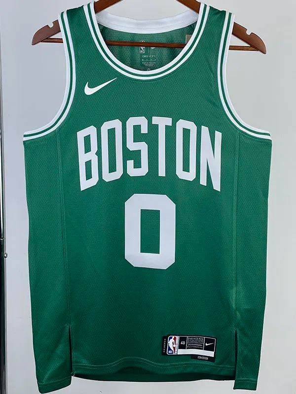 22-23 CELTICS TATUM #0 Green Top Quality Hot Pressing NBA Jersey