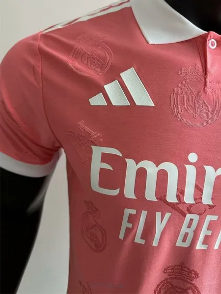 25-26 Real Madrid Pink Special Edition Player Version Training Shirts
