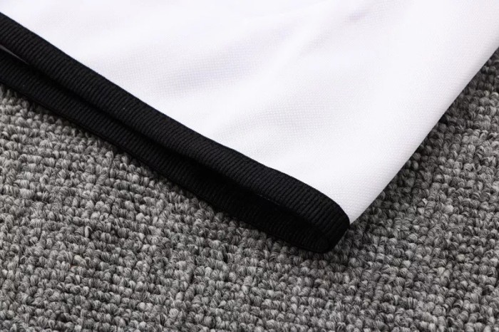 22-23 Paris Saint-Germain White Hoodie Jacket Tracksuit#F404