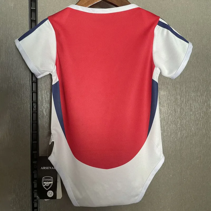 24-25 Arsenal Home Baby Infant Crawl Suit