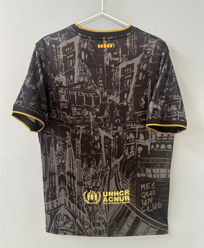 2024 Barcelona Black Special Edition Training shirts